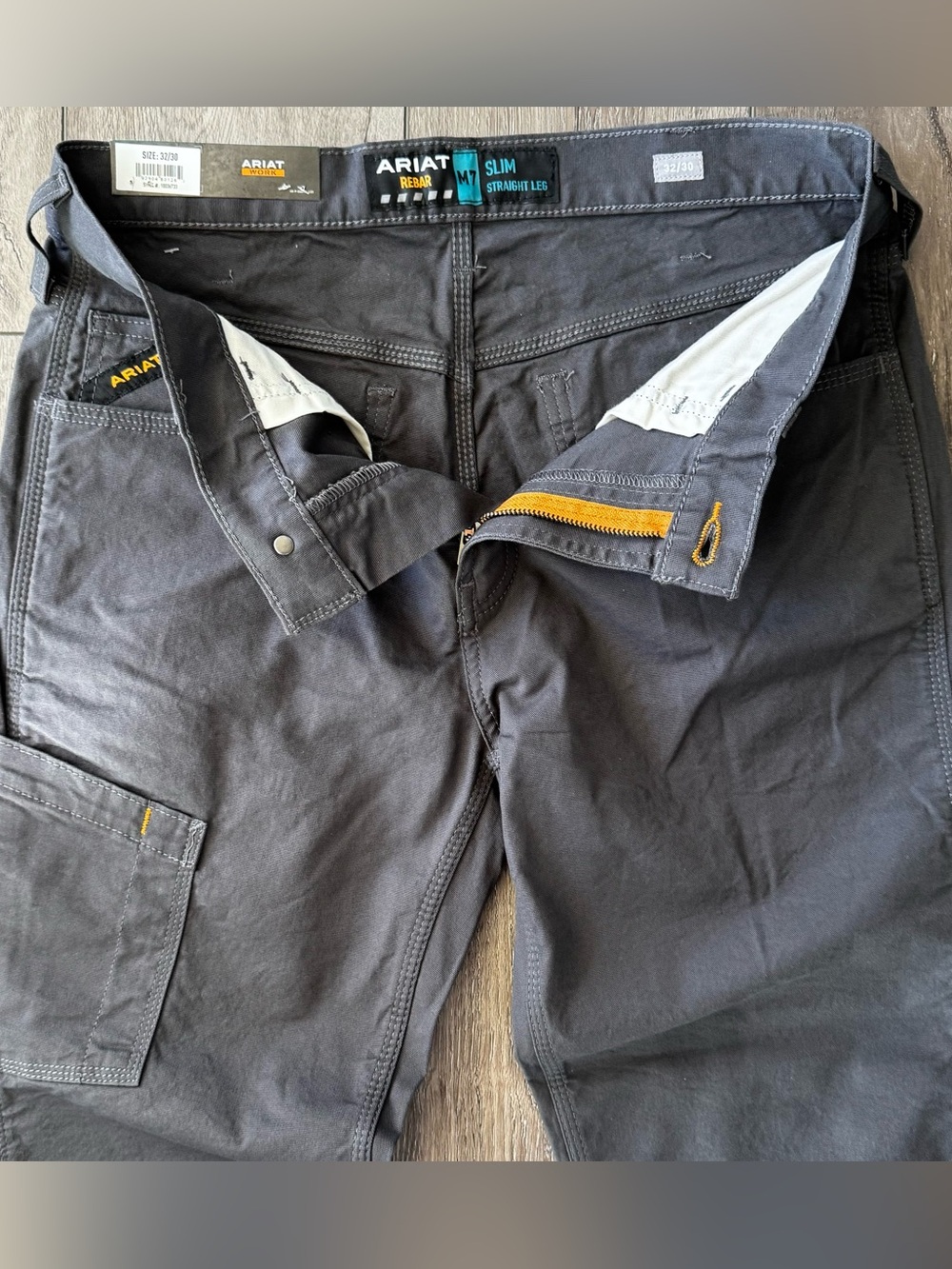 NWT Ariat Men's Rebar M7 Durastretch Made Tough Straight Leg Work Pants 32x30 - Picture 7 of 15